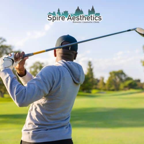 Stronger Arms Improve My Golf Swing