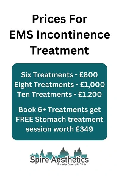 EMS Incontinence Treatment Prices Macclesfield