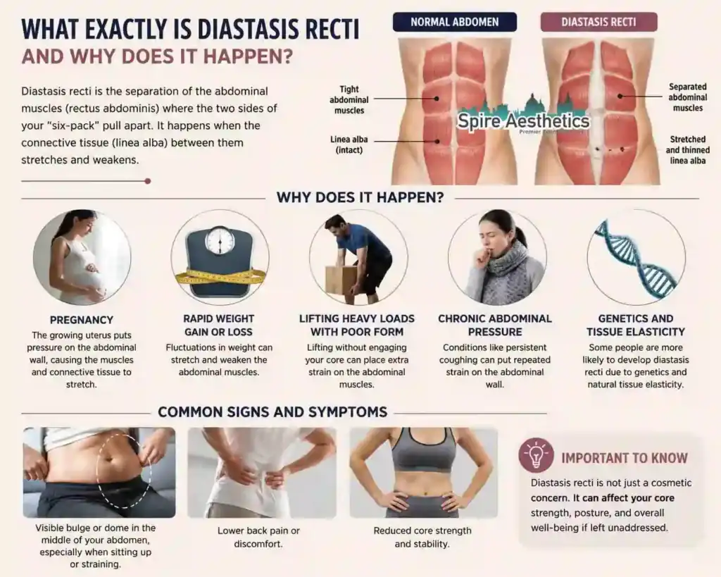 What Exactly Is Diastasis Recti and Why Does It Happen Macclesfield?