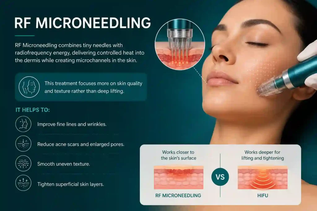 What Does RF Microneedling Do That HIFU Alone Cannot Macclesfield