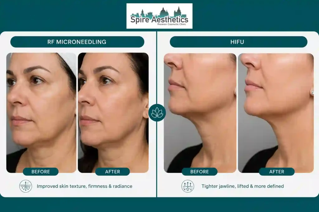 Can RF Microneedling and HIFU Be Combined Macclesfield?