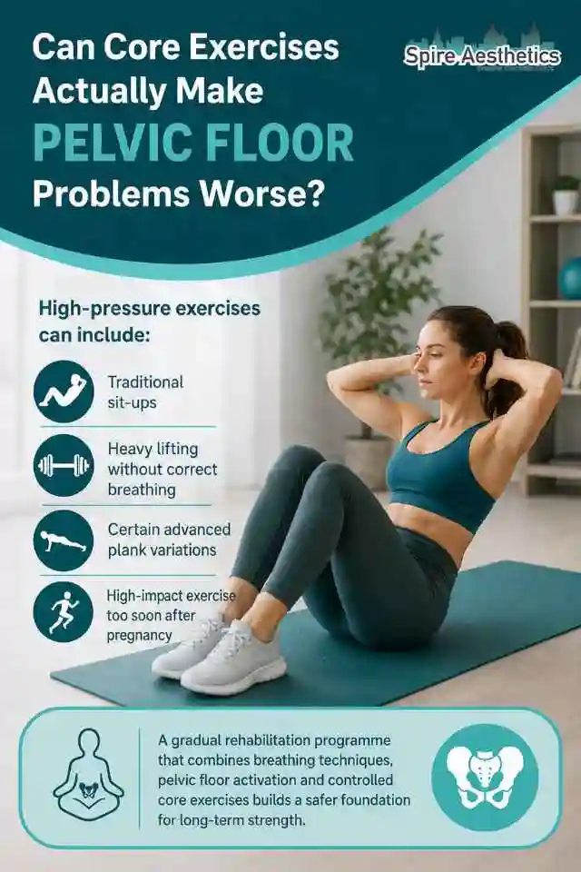 Can Strengthening Your Core Alone Actually Make Pelvic Floor Problems Worse Macclesfield?